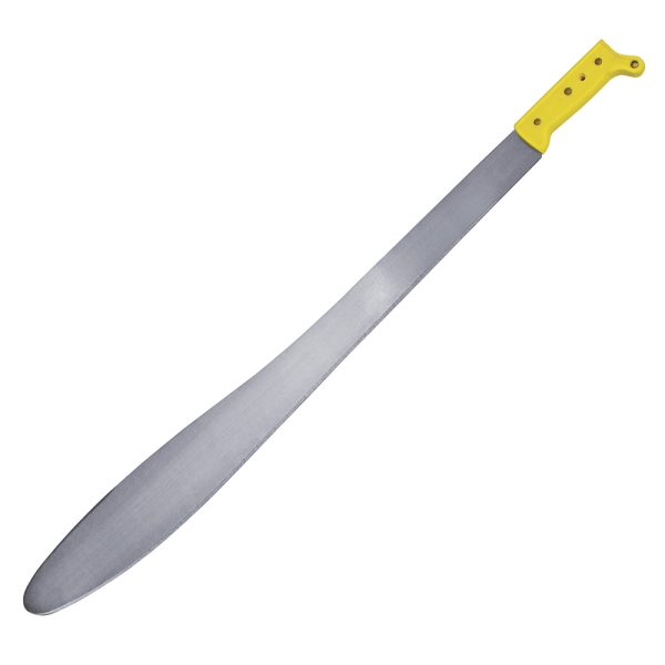Machete laminado con mango amarillo caguayano 27" Surtek 130508