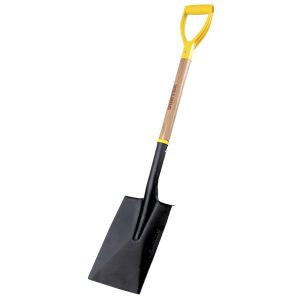 Pala con mango de madera con puño plástico "D", tipo escarramán Surtek 130602