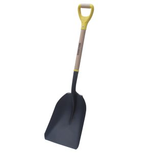 Pala con mango de madera con puño contractor grip, tipo carbonera Surtek 130604