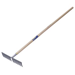 Rastrillo recto para jardín 16 dientes 60" Surtek 130651