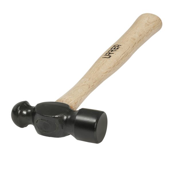 Martillo de bola black con mango de madera de 14", 12 oz Urrea 1312PN