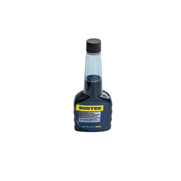 Aceite mineral dos tiempos 50:1, 250 ml Surtek 134001