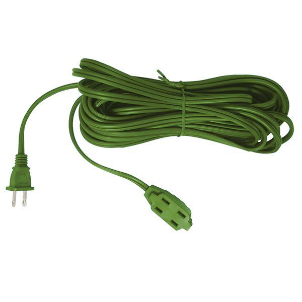 Extensión eléctrica doméstica color verde, 4 m Surtek 136149