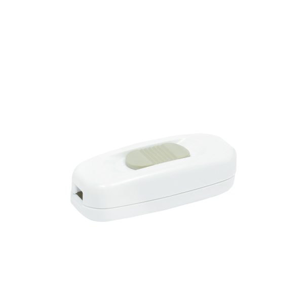 Apagador de paso deslizable 3 A, color blanco Surtek 136556