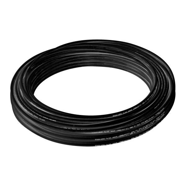 Cable eléctrico THW calibre 8, 100 m color negro Surtek 136910
