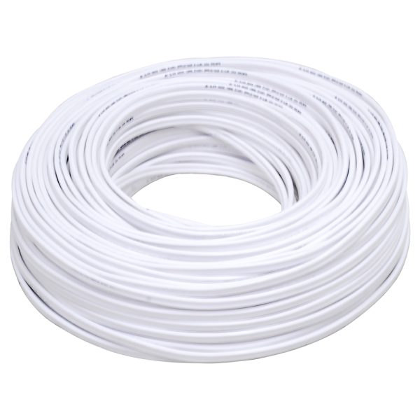 Cable eléctrico POT 2 x 12, 100 m color blanco Surtek 136926