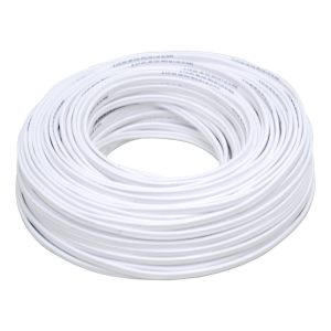 Cable eléctrico POT CCA 2 x 12, 100 m color blanco Surtek 136952