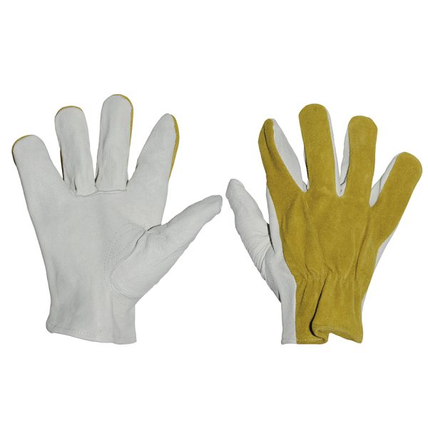 Guantes de piel de borrego y carnaza en dorso unitalla Surtek 137382