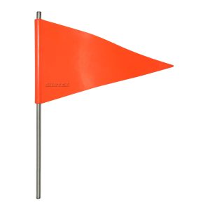 Banderín para señalización con vástago de acero galvanizado Surtek 137608