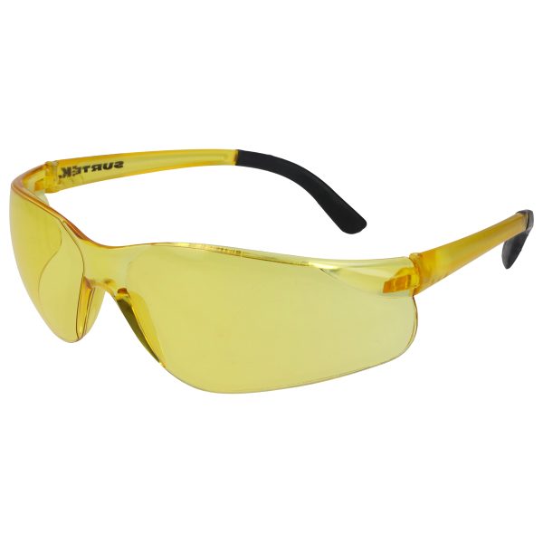 Lentes de seguridad modelo Panoramic, ámbar Surtek 137678