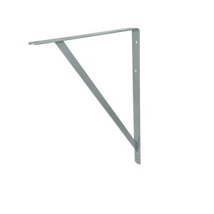 Ménsula con soporte color gris 10 x 16" Surtek 137821