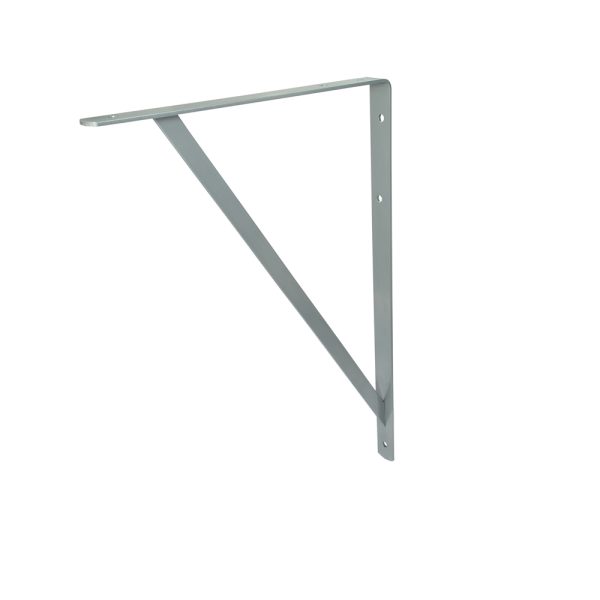 Ménsula con soporte color gris 10 x 16" Surtek 137821