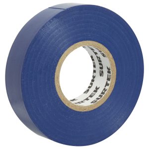 Cinta para aislar azul 19 mm x 9 m Surtek 138011