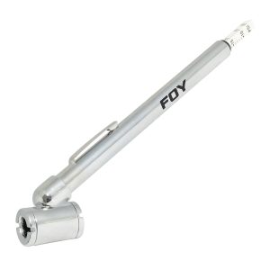 Gauge tipo lápiz de doble cabeza 60 PSI, 21 cm Foy 140953