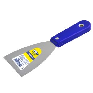 Espátula flexible de acero de alto carbón con mango plástico 3" Foy 142621