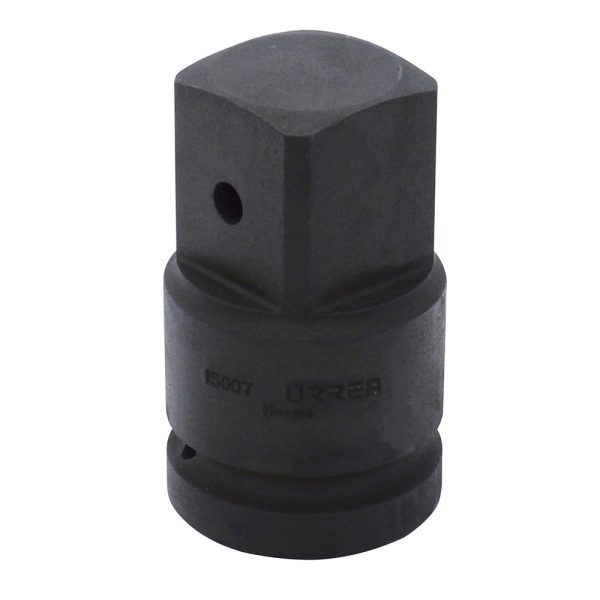Adaptador con barreno pasado para dado de impacto cuadro de 1" hembra a 1-1/2" macho Urrea 15007