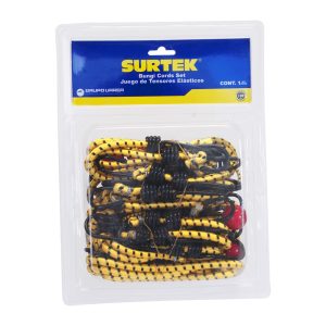 Juego de tensores elásticos, 12 piezas Surtek 151260