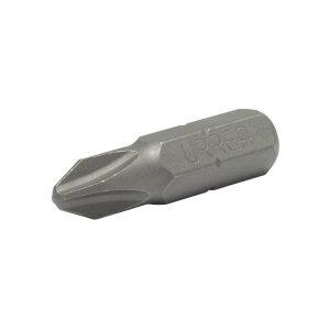 Punta Phillips para destornillador hexágono de 1/4", #2 x 1" Urrea 20008