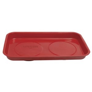 Charola magnética con cubierta de pintura electrostática, rectangular 14 cm x 24 cm Urrea 2303