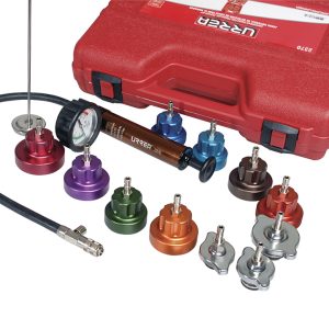 Juego para detección de fugas en radiador, 14 piezas Urrea 2370