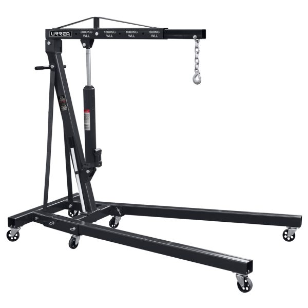 Pluma hidráulica plegable con posición de levantamiento adaptable, 2 ton Urrea 2494
