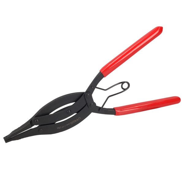 Pinza para anillos de retención con mango rubber grip quijadas paralelas 10" Urrea 251G