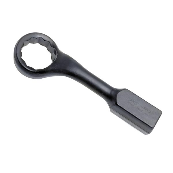 Llave de golpe acodada fosfatizada en pulgadas, 12 puntas, 1-9/16" Urrea 2625SW