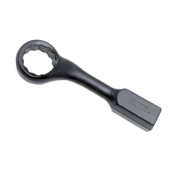 Llave de golpe acodada fosfatizada en pulgadas, 12 puntas, 3-1/8" Urrea 2650SW