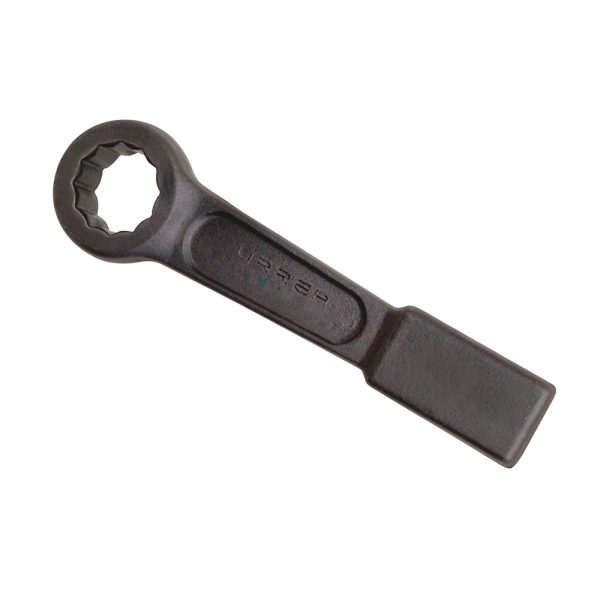 Llave de golpe plana fosfatizada métrica, 12 puntas, 75 mm Urrea 2775SWM
