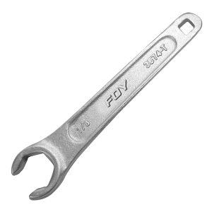 Llave para tanque de gas cromada 7/8" Foy 3574T