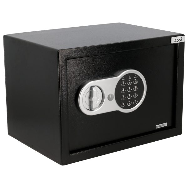 Caja fuerte metálica mediana 35 cm Lock 35CFU