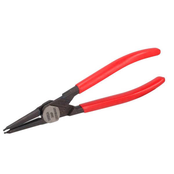 Pinza para anillos de retención con mango rubber grip forjadas tipo interno ángulo de 0° Urrea 366P