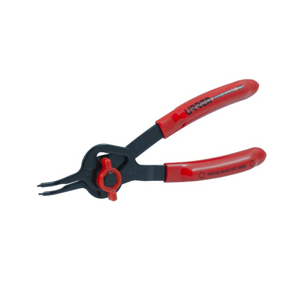 Pinza para anillos de retención convertibles con mariposa .070 ángulo de 0° Urrea 385