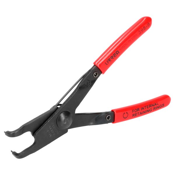 Pinza para anillos de retención con mango rubber grip fijas tipo interno ángulo de 90° Urrea 3989