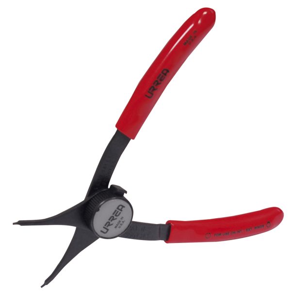 Pinza para anillos de retención convertibles con perilla .038 ángulo de 0° Urrea 399L