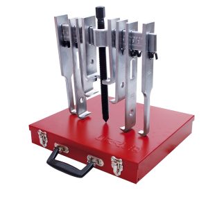 Extractor quijada recta tipo A 6 ton, 15 piezas en caja metálica Urrea 4212SJB
