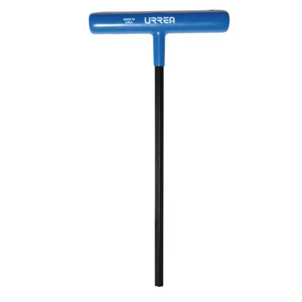 Llave hexagonal larga tipo "T" ergonómica métrica, 2 mm Urrea 46508LGP