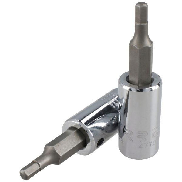 Dado con punta hexagonal cuadro de 1/4", en pulgadas, 3/32" Urrea 4770-3/32