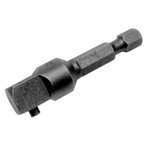 Adaptador con perno para dados cuadro hembra de 3/8", hexágono de 1/4" x 2" Urrea 50104X