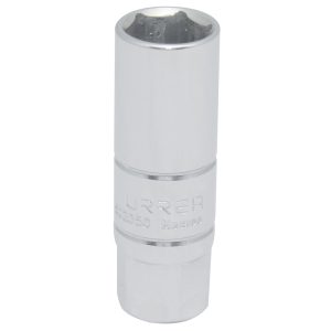 Dado en pulgadas cuadro de 3/8" para bujía con neopreno, 5/8" Urrea 502050