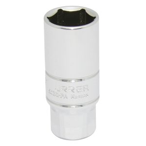 Dado en pulgadas cuadro de 3/8" para bujía con neopreno, 13/16" Urrea 5026HPA