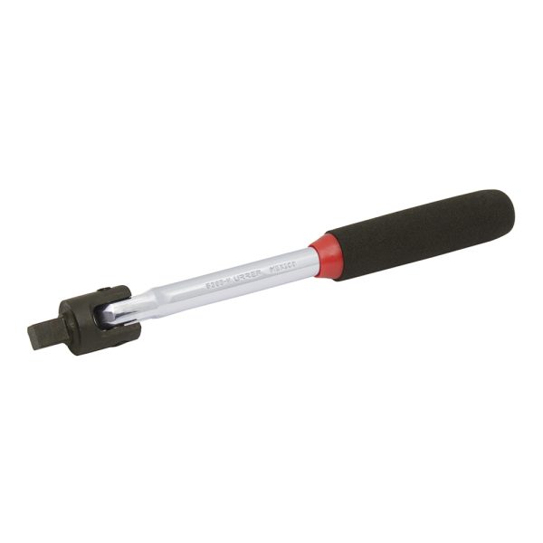 Mango articulado para dado cuadro de 3/8", 7-13/16" Rubber Grip Urrea 5265H