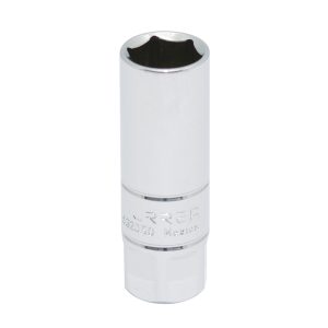 Dado en pulgadas cuadro de 1/2" para bujía con neopreno, 5/8" Urrea 532050