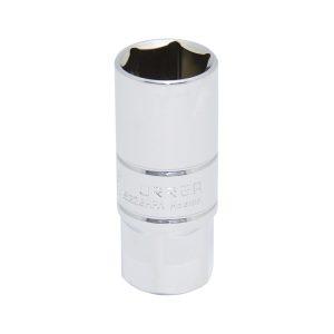 Dado en pulgadas cuadro de 1/2" para bujía con neopreno, 13/16" Urrea 5326HPA