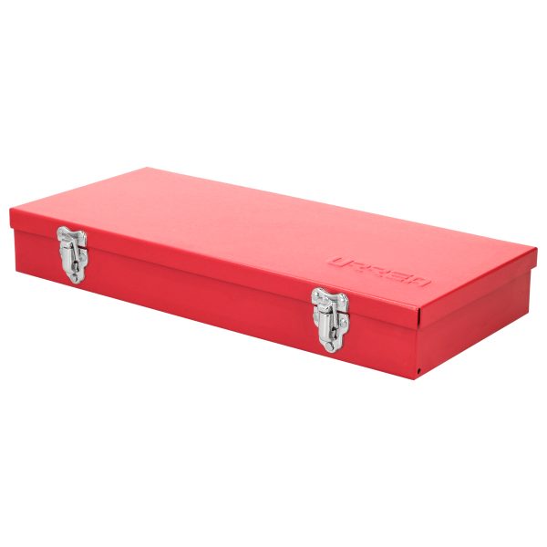 Caja metálica usos múltiples color rojo 14" x 6" x 2" Urrea 5396