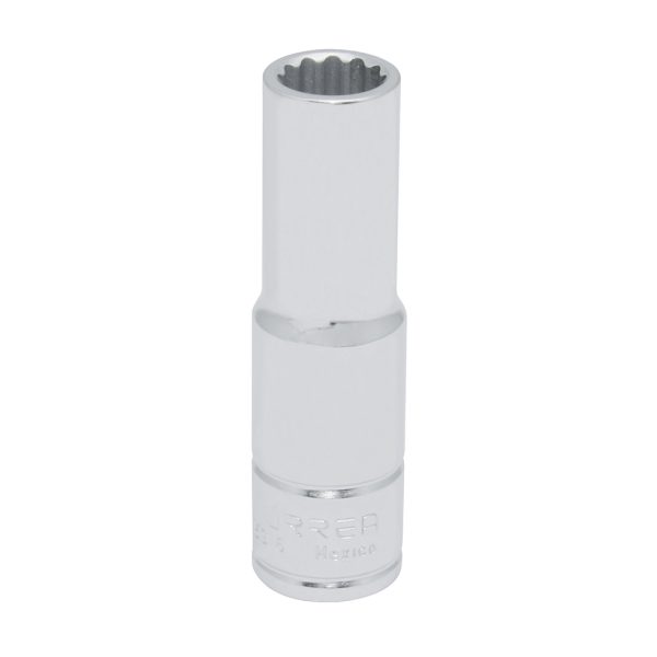 Dado cuadro de 1/2", 12 puntas, en pulgadas, 1/4" Urrea 5408