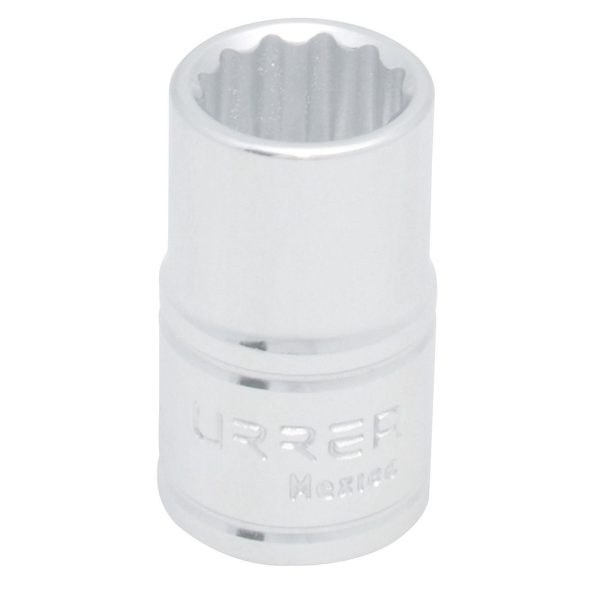 Dado cuadro de 1/2", 12 puntas, métrico, 12 mm Urrea 5412M