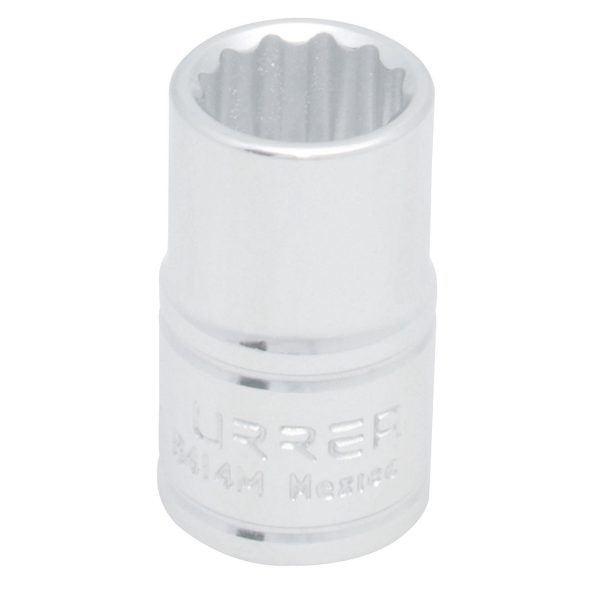 Dado cuadro de 1/2", 12 puntas, métrico, 14 mm Urrea 5414M