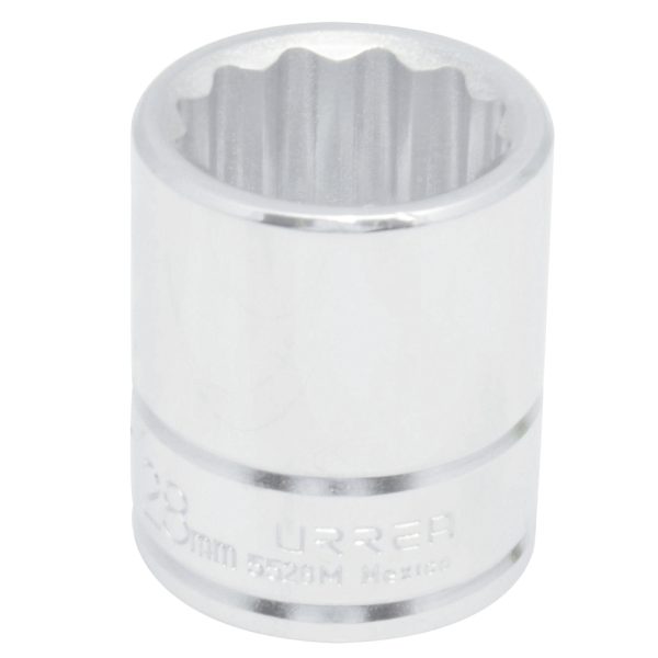 Dado cuadro de 3/4", 12 puntas, métrico, 26 mm Urrea 5526M