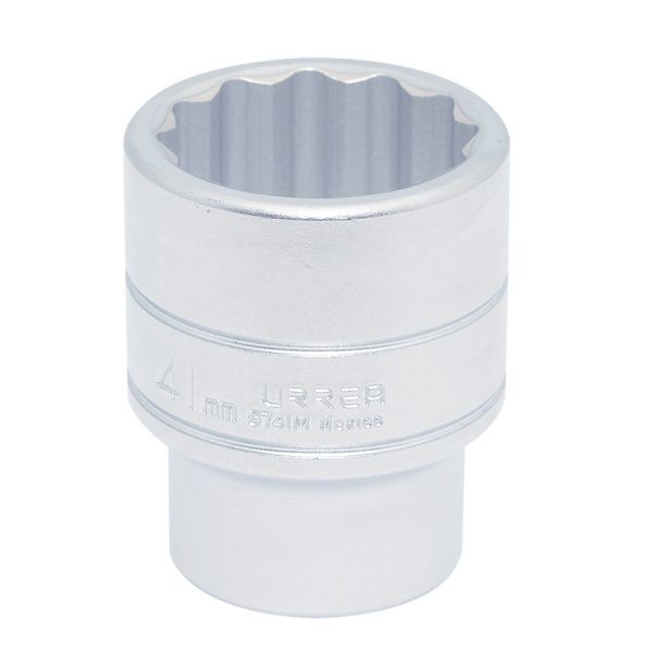 Dado cuadro de 1", 12 puntas, métrico, 41mm Urrea 5741M